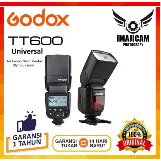 Godox TT600/TT 600/TT-600 Universal Flash