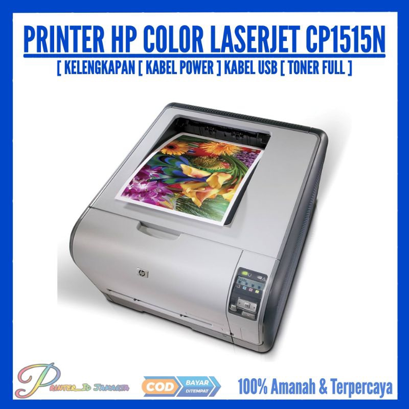 Printer Hp Laserjet Cp1515n Printer warna Hp 1515n