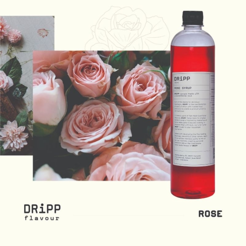 

Dripp Syrup Rose 760ml