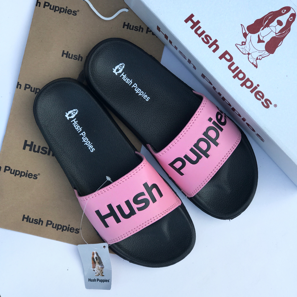 Sandal Hush Puppies Wanita Motif Pink Sandal Selop Wanita Pink Terbaru
