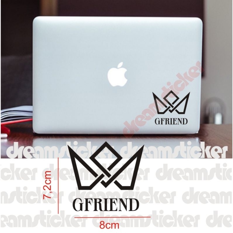 Cutting Sticker GFriend Logo KPop Stiker Laptop MacBook Decal