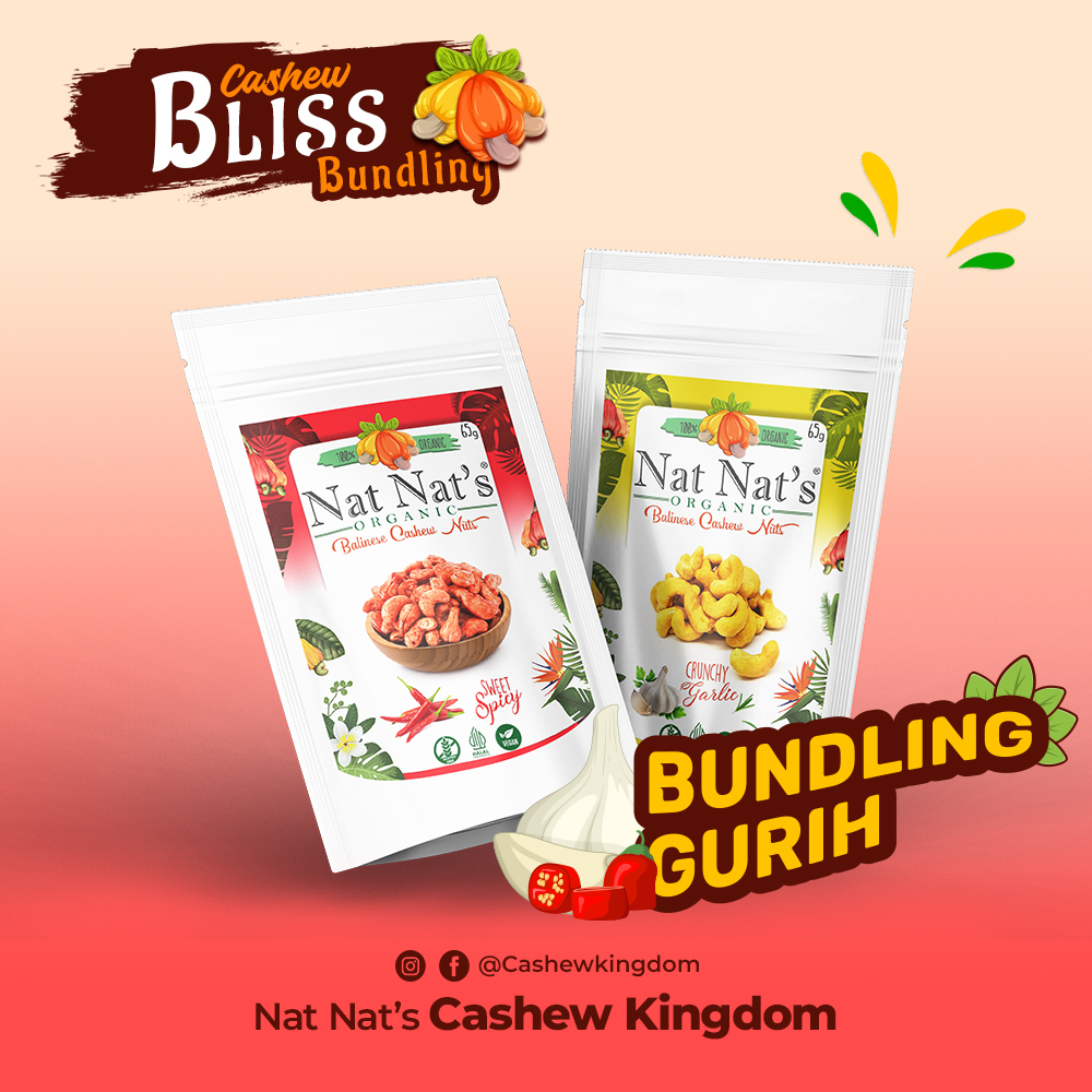 

Bundling Gurih Sweet Spicy & Crunchy Garlic