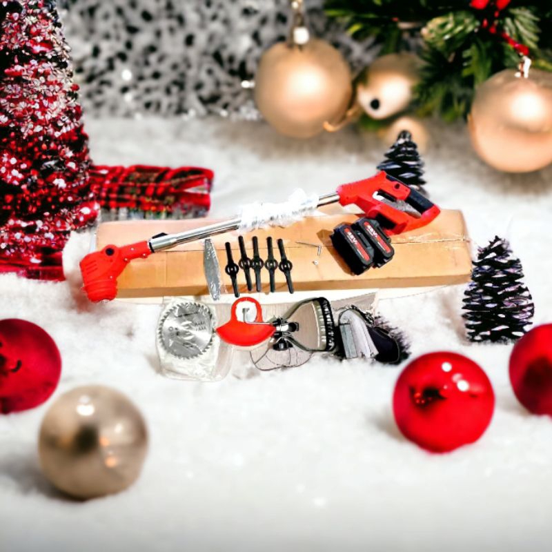 Mesin potong rumput cas baterai 48volt Dek We 48VOLT