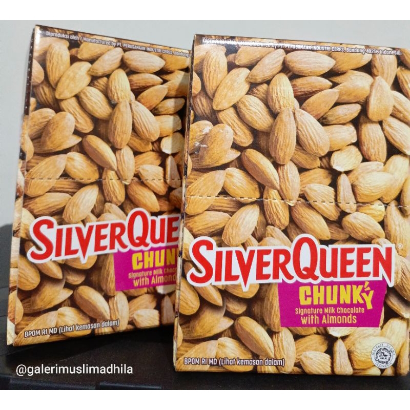 

Silverqueen Chunky Almond 30gr