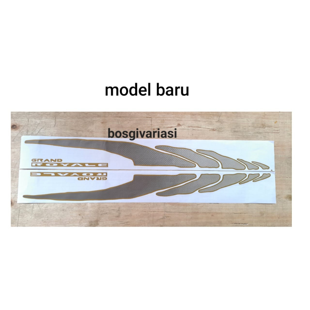 Stiker Mobil Panther Grand royal royale / stiker Panther isuzu panther