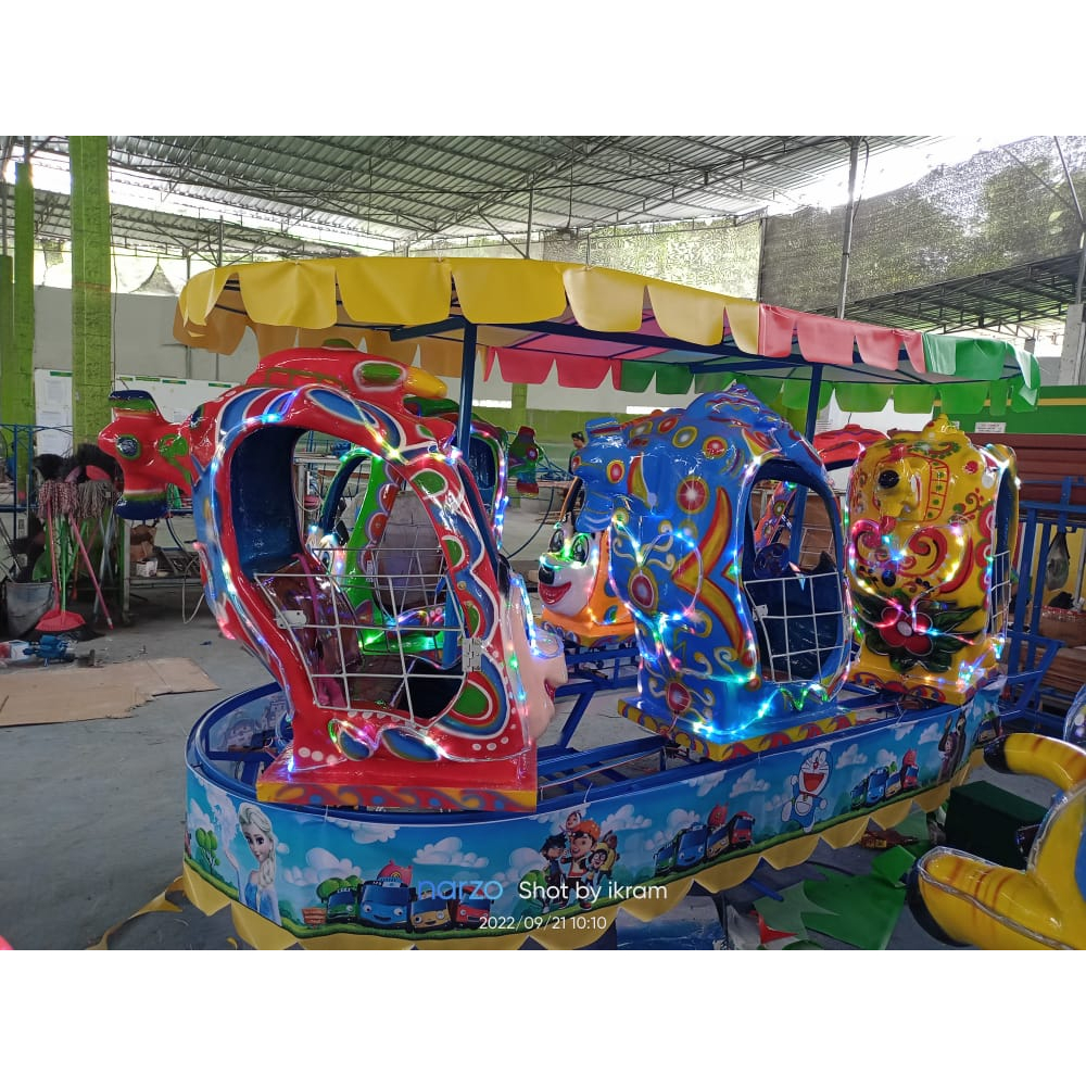 Odong odong Kereta panggung Helikopter