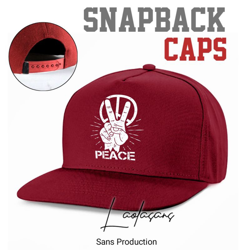 Toip snapback - topi pria wanita - topi outdoor premium - topi gaul - original topi - Bayar di Tempa