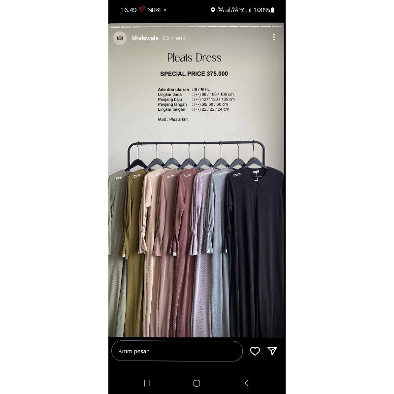 pleats dress khalewale