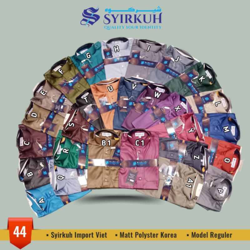 JUBAH REMAJA SYIRKUH REGULER NON MANSET "ASYRAF"