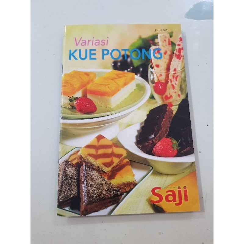 Buku resep preloved Variasi Kue Potong