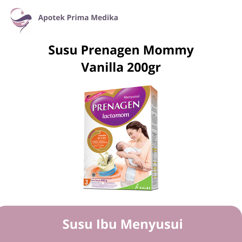 

Susu Prenagen Lactamom Rasa Vanilla - Susu Ibu Menyusui - Asi Booster