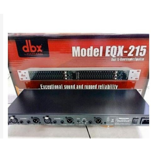 EQUALIZER DBX EQX 215 + SUBWOOFER/DBX EQX215 NEW GRADE A
