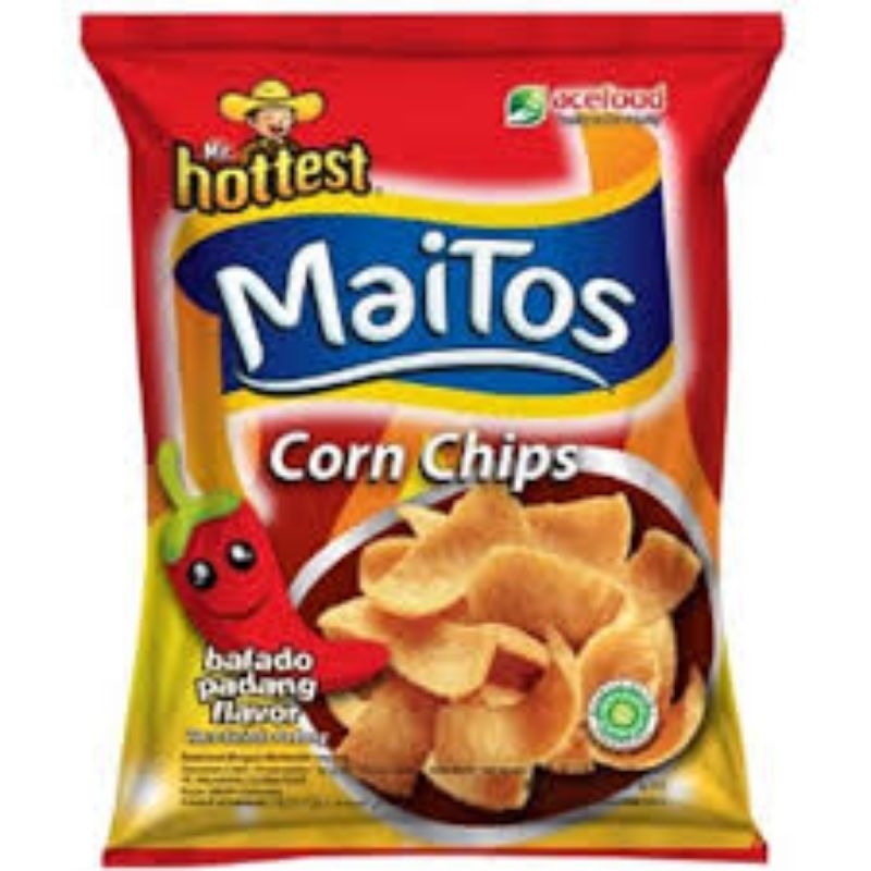 

Maitos Corn Chips Balado Padang 65gr