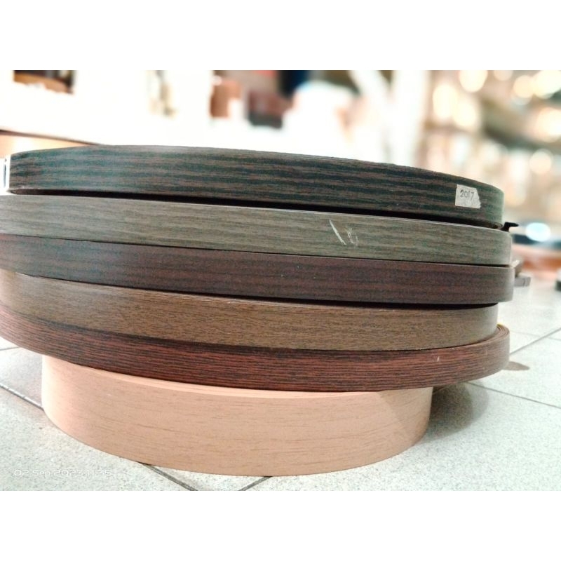 edging hpl winston motif kayu ukuran 2.2 cm