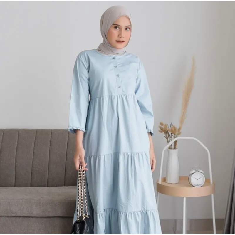 GAMIS KEMBANG UK 22 SUNLY // GAMIS SUNLY KEMBANG UK 22