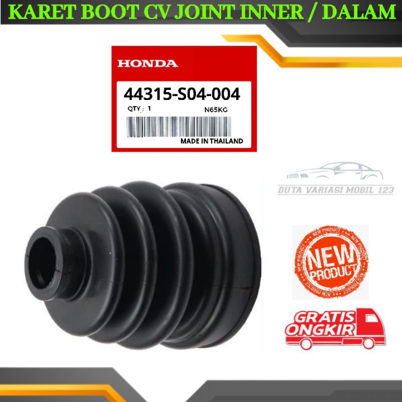 Karet Boot CV Joint Inner / Dalam Honda Brio