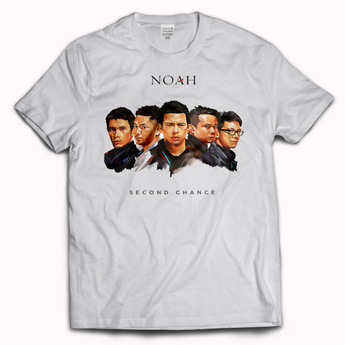 Kaos Musik Band Noah | Second Chance