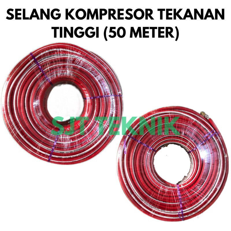 Selang angin kompresor 50 meter hokag3 selang air doorsmer 50 meter selang tekanan tinggi 50 meter h