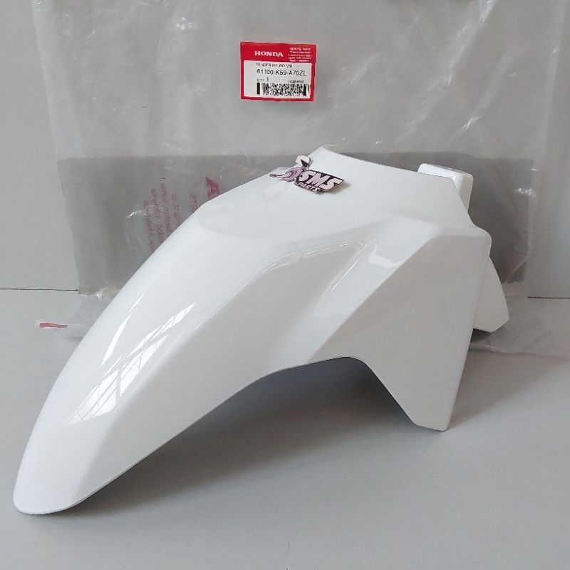 Slebor Spakbor Fender Depan Putih Bersih Vario 125/150 LED (2018-2022) 61100 K59 A70ZL
