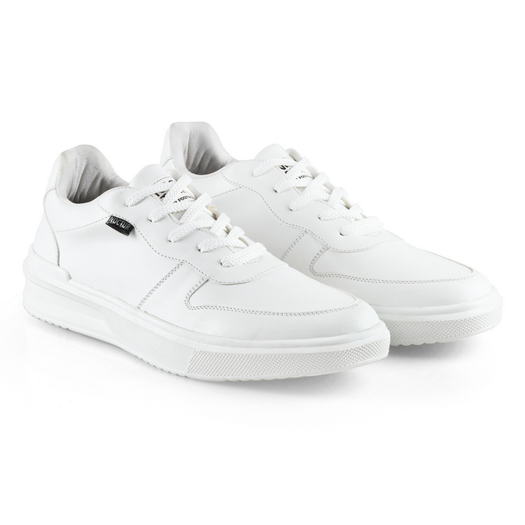 NOCTUR - Nicholas Full white - Sepatu Pria Putih R-006