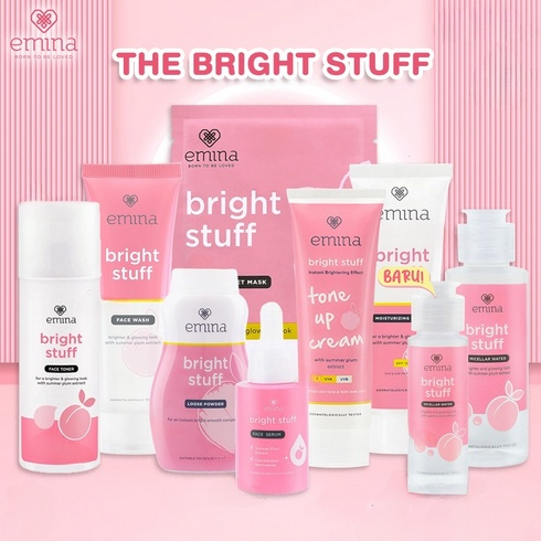 Emina Bright Stuff SERIES Bright Stuff Acne Series emina bright EMINA Bright Stuff Series Indonesia 