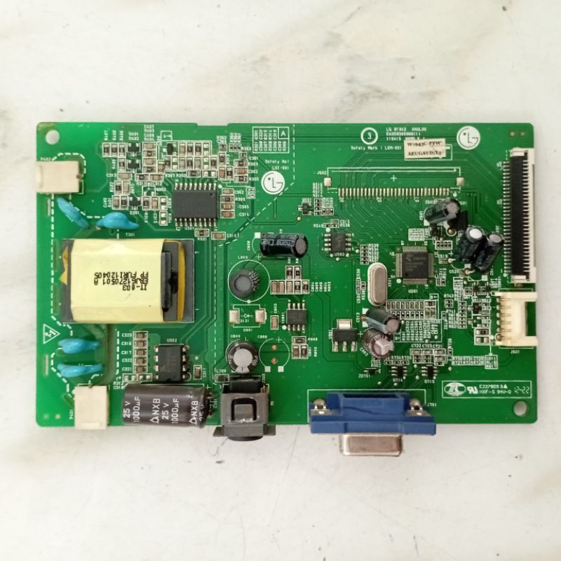 MB MAINBOARD MESIN MONITOR LG W1943C/W1643S-PF/W1643SV/W1943SE/W1648SV