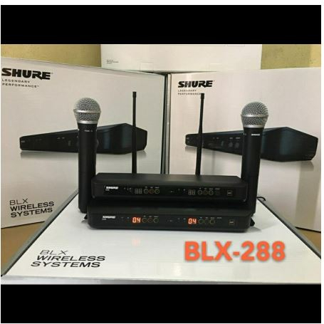 MIC WIRELESS SHURE BLX288/BLX 288 HANDHELD