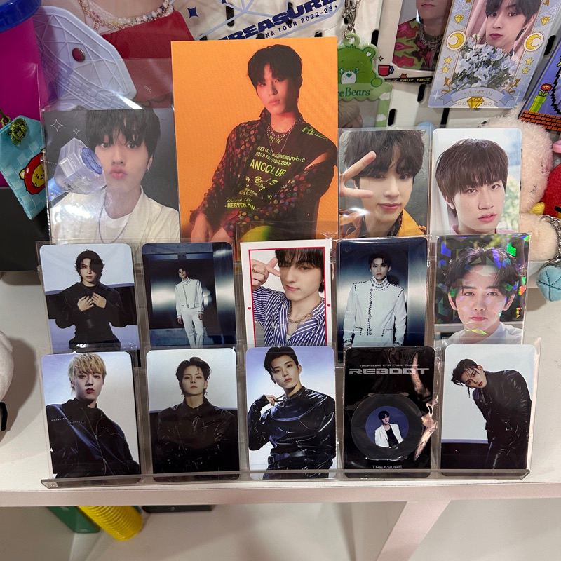 TREASURE OFFICIAL PHOTO CARD - HARUTO JUNGHWAN JEONGWOO YOSHI HYUNSUK JUNKYU MASHIHO YEDAM YG TAG RE