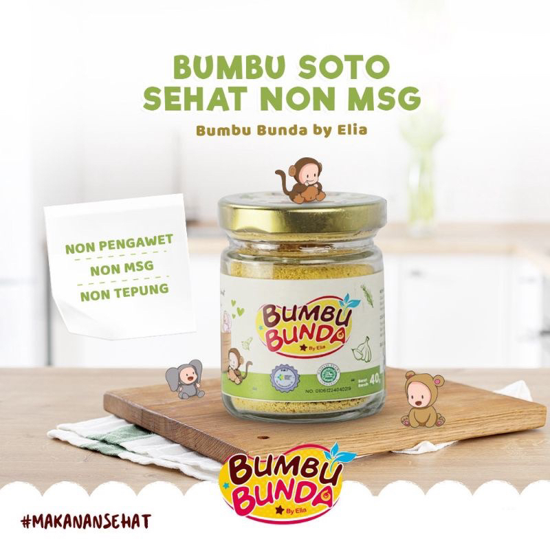 

Bumbu Bunda by Elia Bumbu Sehat NON MSG