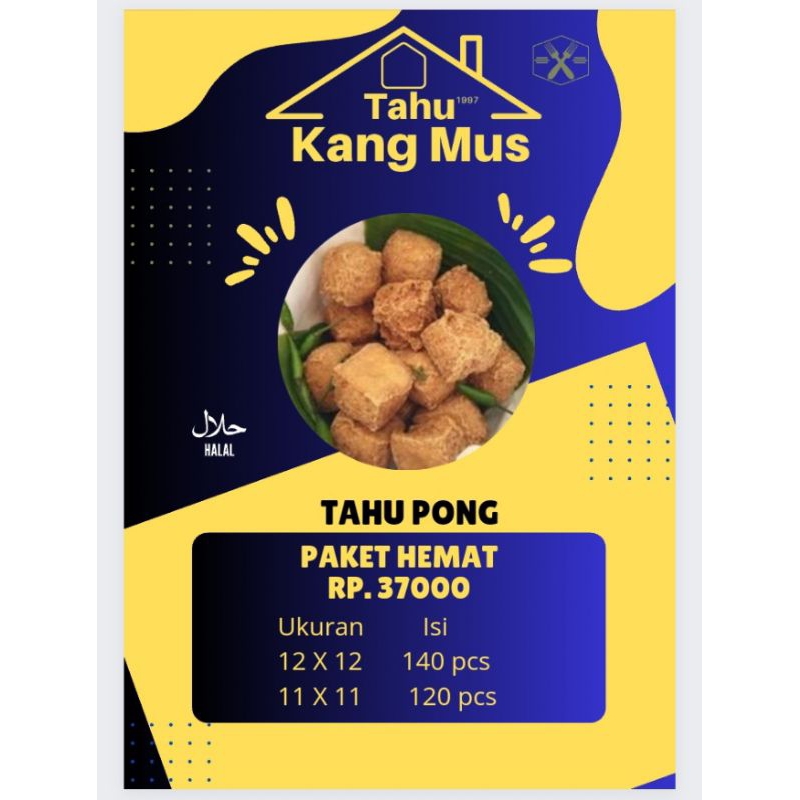 

Paket Hemat Tahu Pong