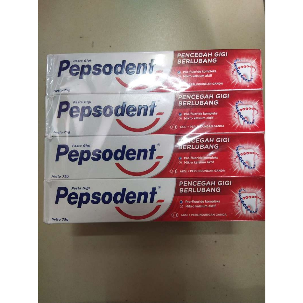 Pepsodent Pasta Gigi 75 gr 1 Pack ( isi 12 )