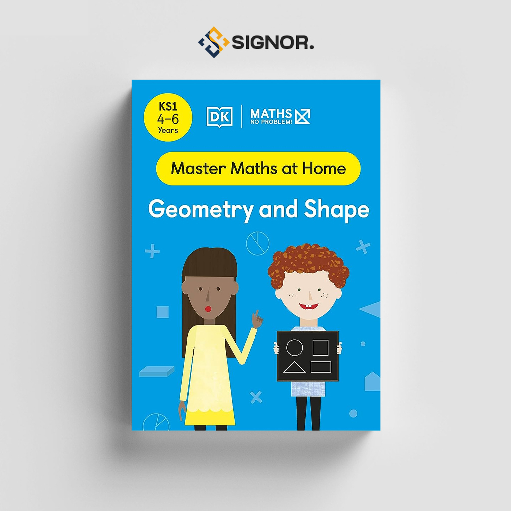 

[ENG1827] Maths (Master Maths at Home): No Problem! Geometry and Shape, Ages 4-6 (Stage 1) - DK