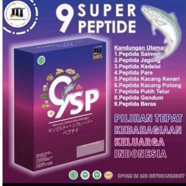 9SP PEPTIDE 1BOK ISI 10SACHET