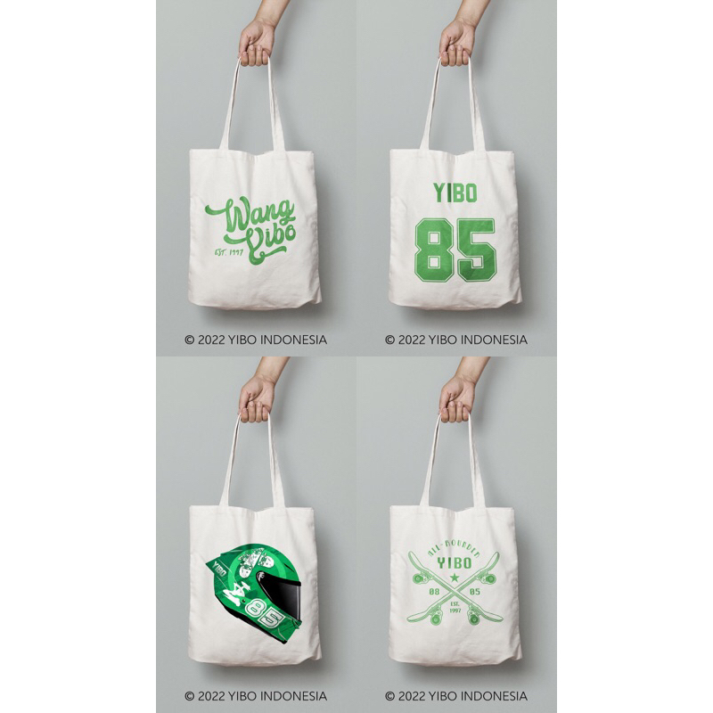 [PO TOTE BAG WANG YIBO] - MERCH SALE 2022 BY YIBO_INDONESIA