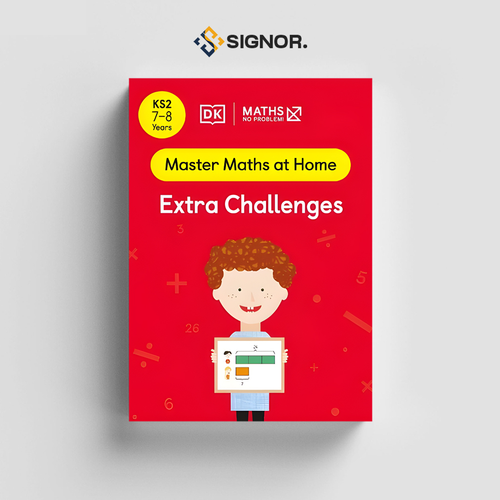 

[ENG1829] Maths (Master Maths at Home): No Problem! Extra Challenges, Ages 7-8 (Stage 2) - DK