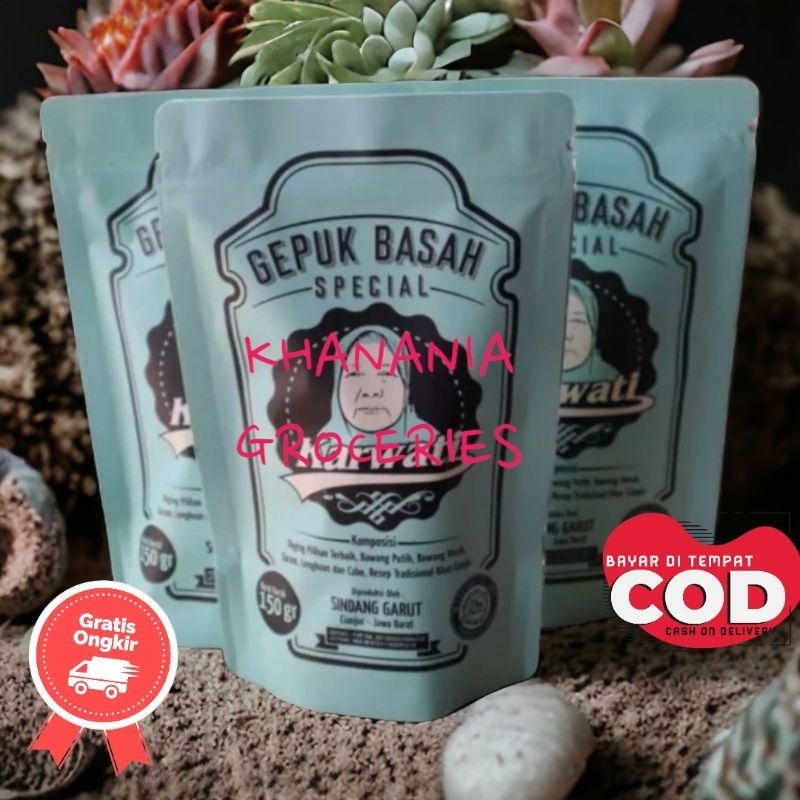 

Gepuk ayam basah karwati spesial 150gr