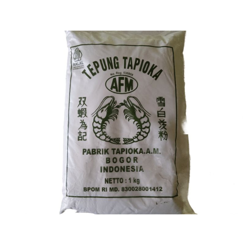 

Tepung Tapioka Cap Udang 1kg