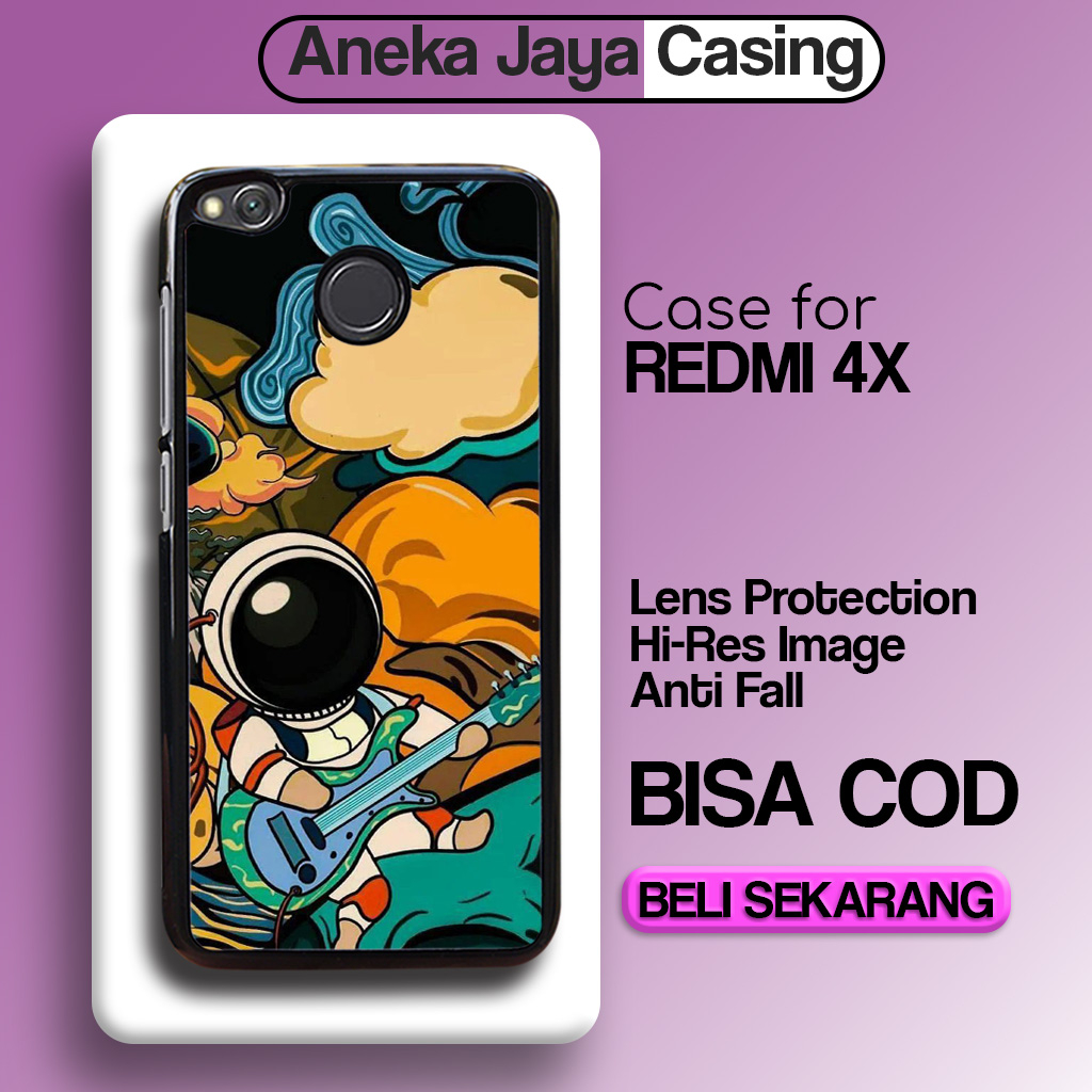 case redmi 4x motif terbaru aesthetic astronot streetwear hype keren lucu cute penutup pelindung kam
