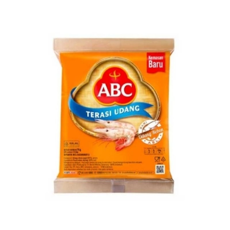 

ABC TERASI UDANG 20 X 3.8 GR