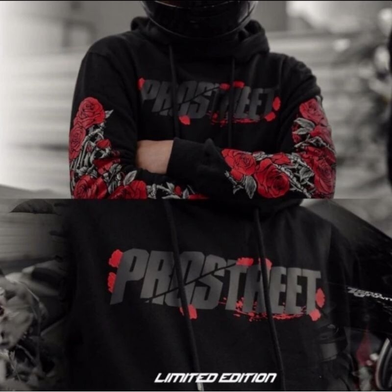 Hoodie Prostreet Blood Flower V2 New Size L