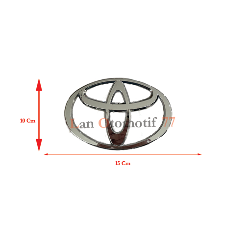 Emblem Logo Toyota untuk Dyna Rino 15cm