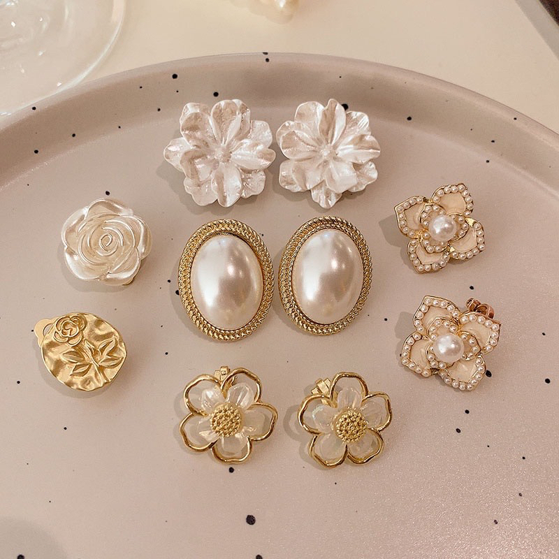‼️READY‼️ ANTING KLIP / JEPIT PREMIUM HIJAB SELEBGRAM free box & gifts - ANTING HIJAB GAYA KOREA - A