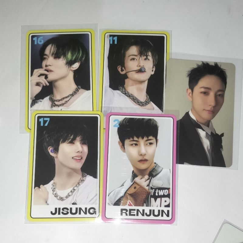 PHOTOCARD NCT MARK RENJUN CHENLE JISUNG TC TDS 2