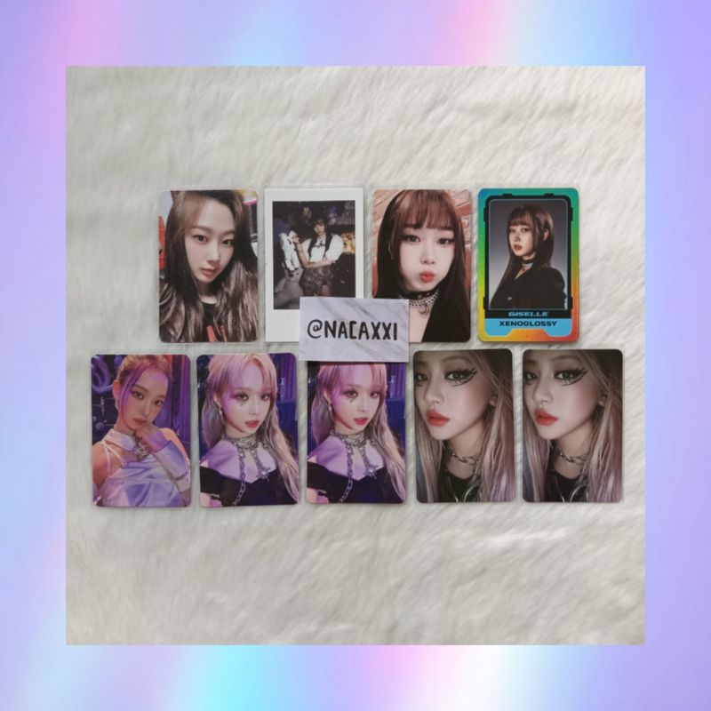 Photocard Official aespa GIRLS