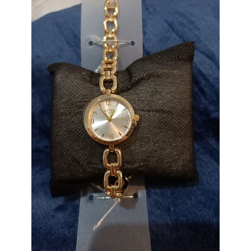 vincci gold watch