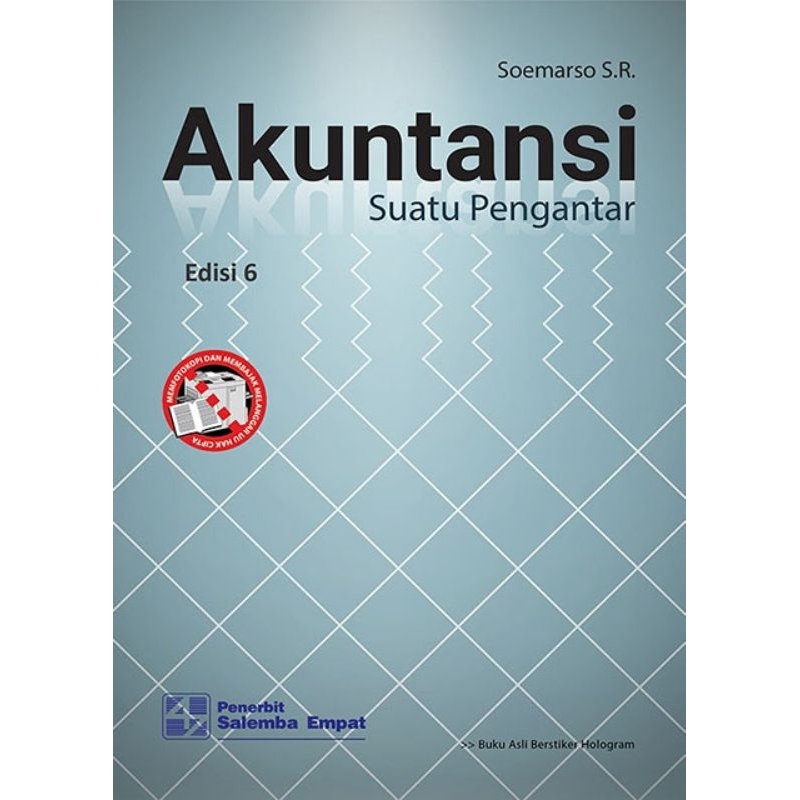 Akuntansi Suatu Pengantar Edisi ke-6Soemarso Slamet Rahardjo salemba empat
