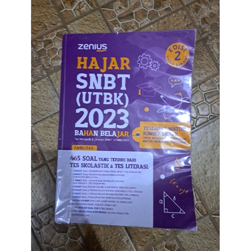 Preloved modul zenius Hajar SNBT 2023