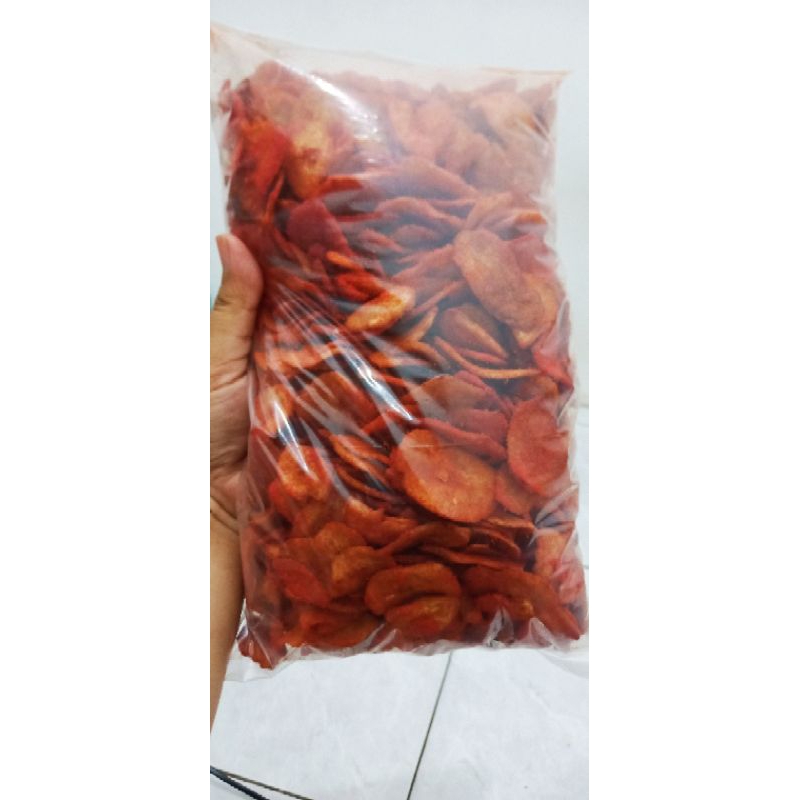 

keripik pisang pedas balado