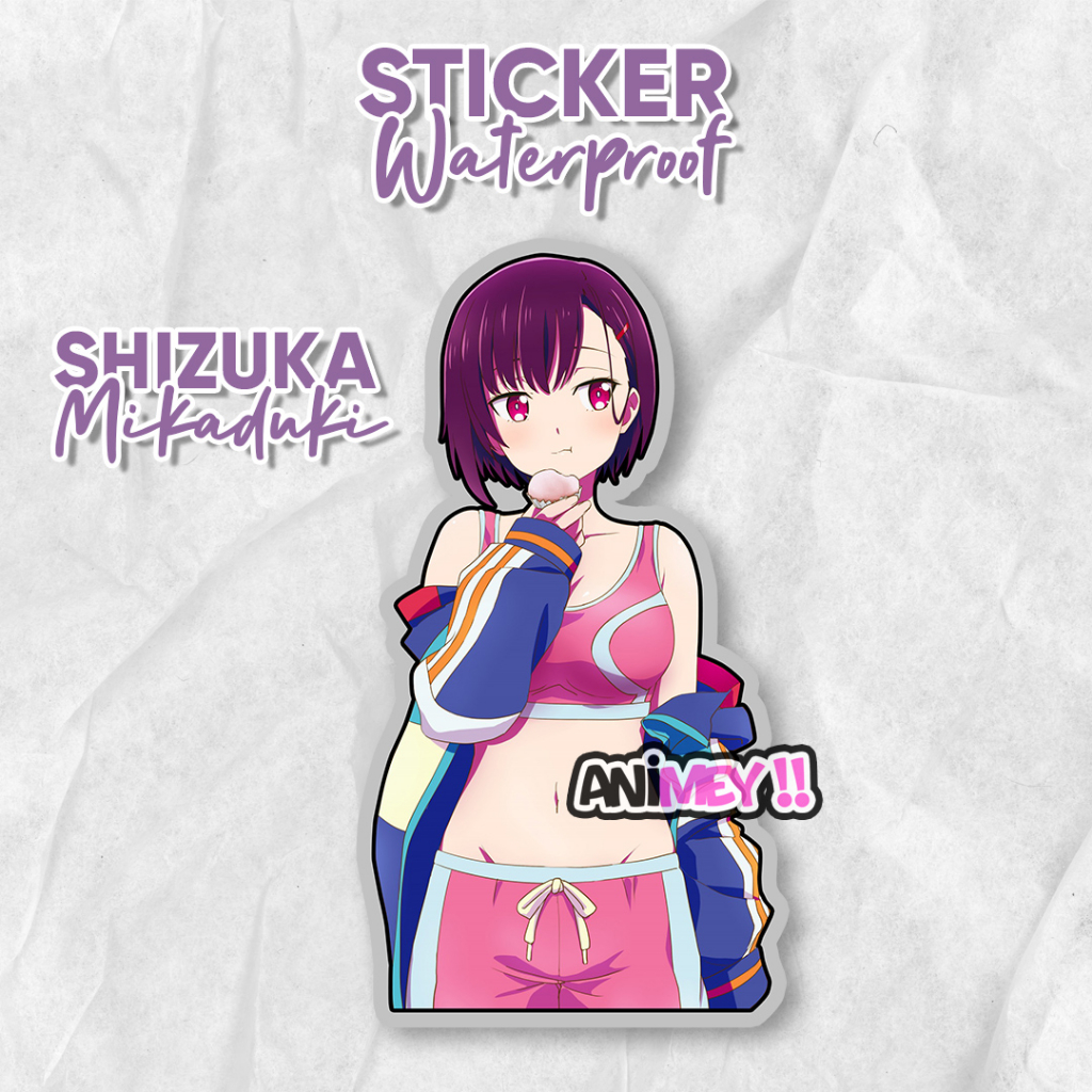 

Stiker Shizuka Mikadoki / Sticker Anime Waterproof