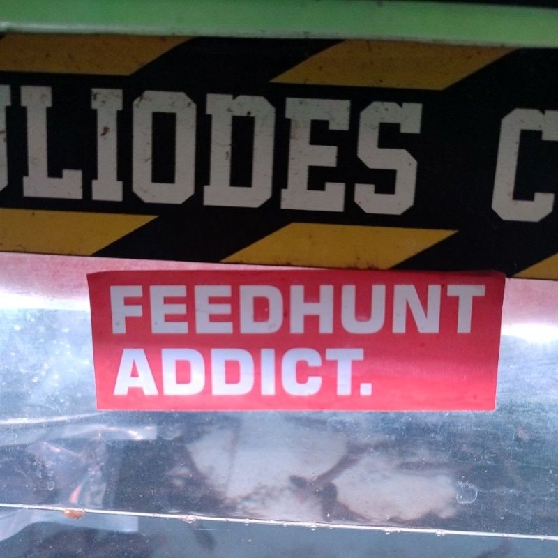 

Stiker feedhunt + extrak ketapang andro,ranti, warti, terbaik